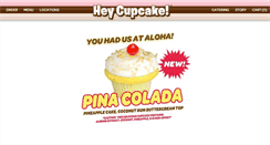 Desktop Screenshot of heycupcake.com